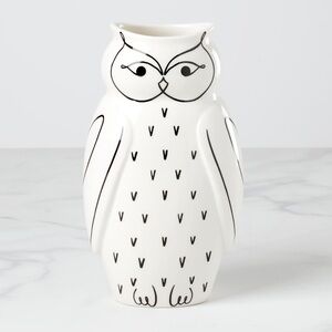 Kate Spade, NIB 9” wild things collection owl vase NWT